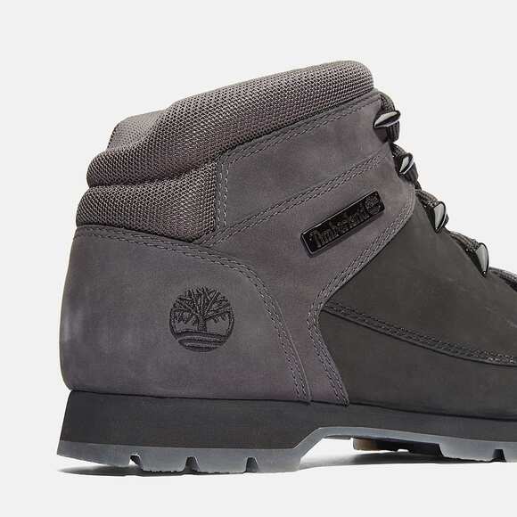 TIMBERLAND MEN\'S 13 EURO SPRINT MID LACE BOOT JET BLACK NUBUCK NIB main image 6